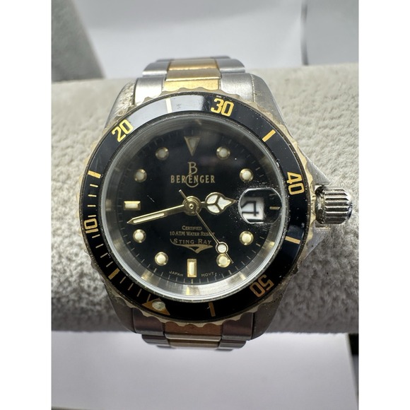 Berenger Sting Ray Womens Dive Watch New Battery‎ 28MM 6\